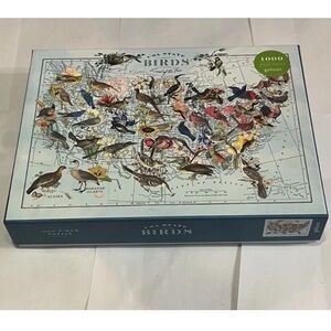 Galison USA State Birds 1000 Piece Puzzle Complete READ DESCRIPTION